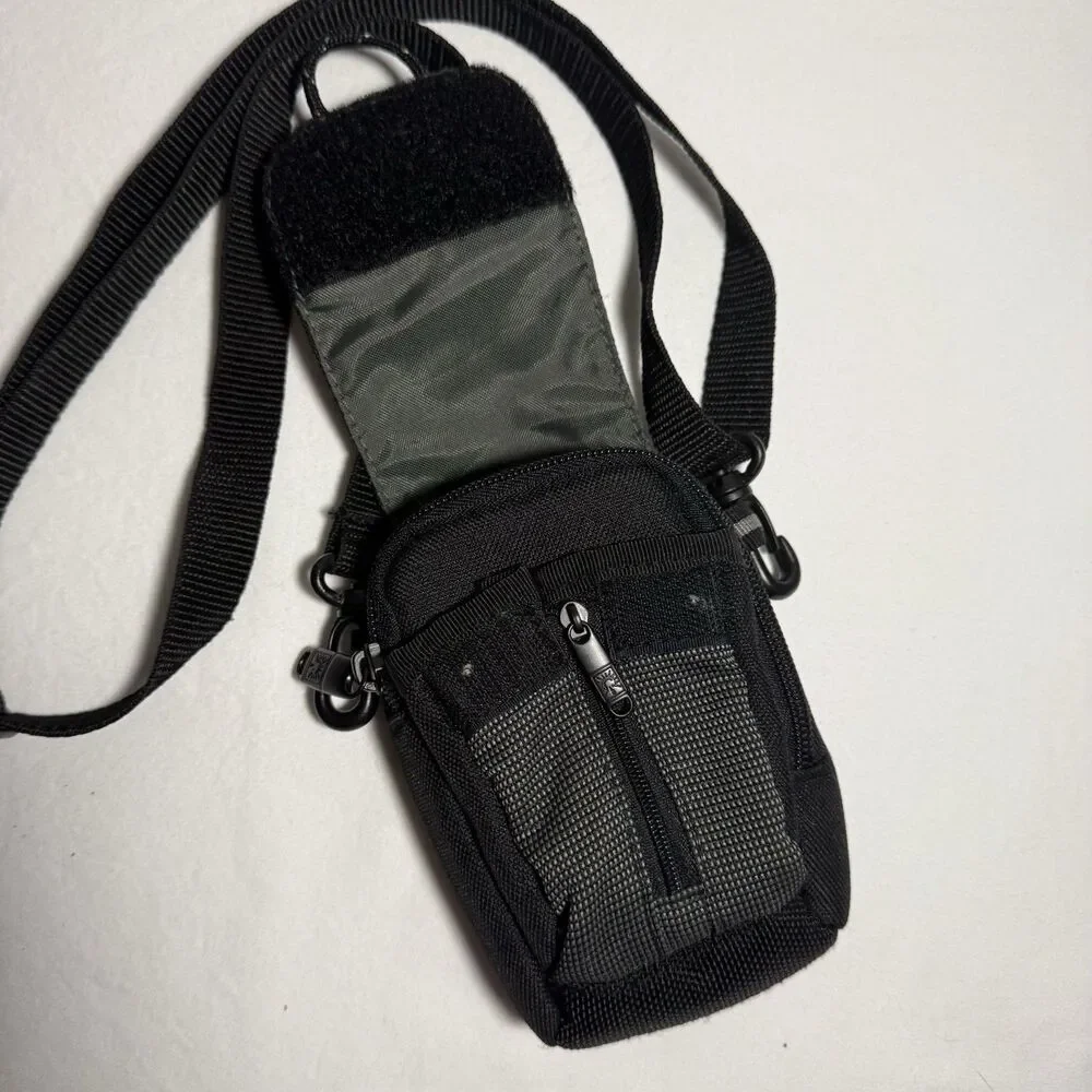 Case Logic Digital Camera Case Black Zip Long Adjustable Strap